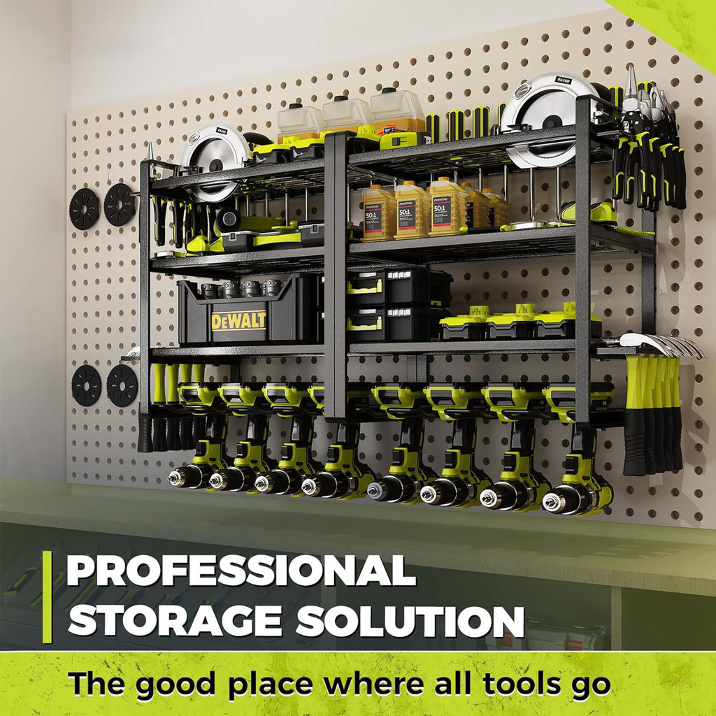 Wall Mounted Tool Storage Rack