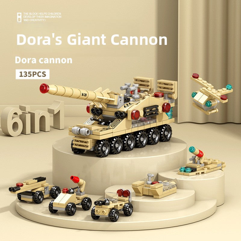 Educational Military Space Building Blocks