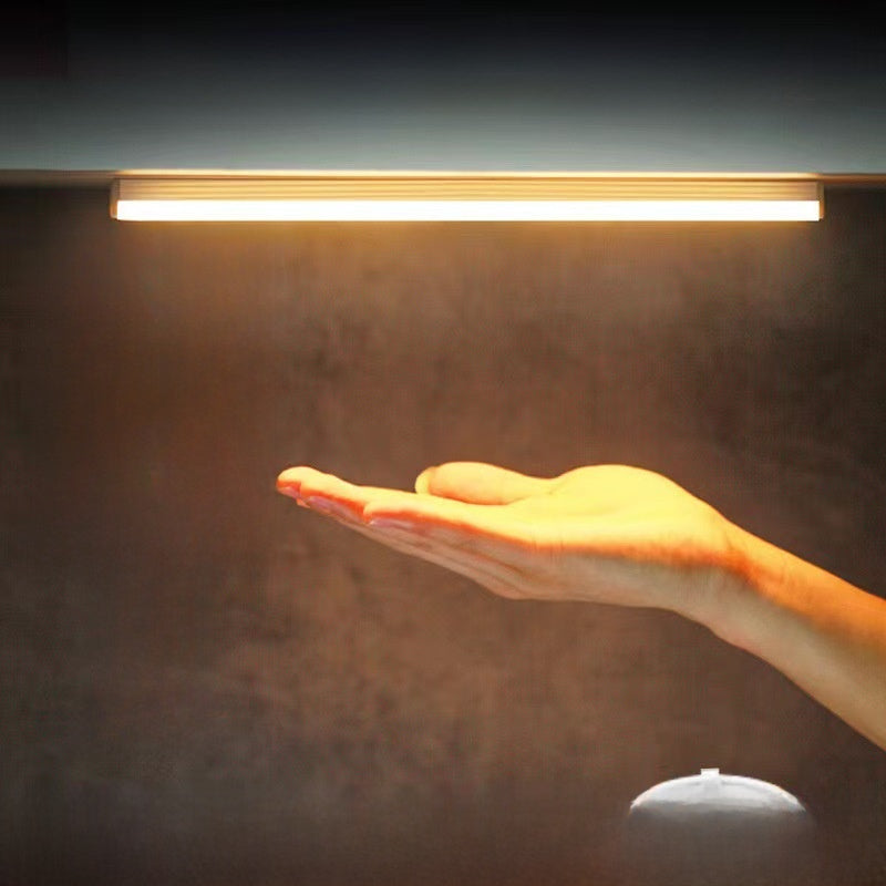 Magnetic strip wireless night light