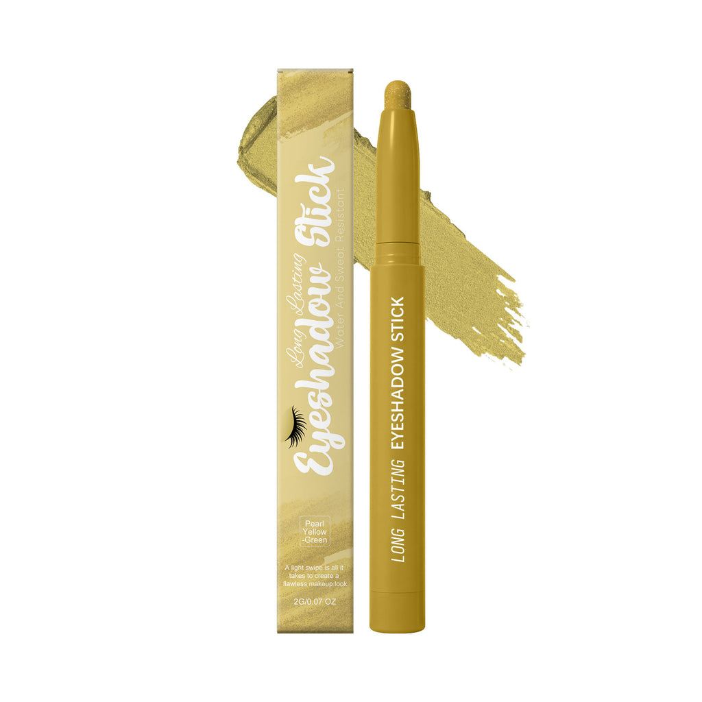 Long-Lasting Silky Smooth Pearl and Matte Eyeshadow Stick 2g For Daily Makeup