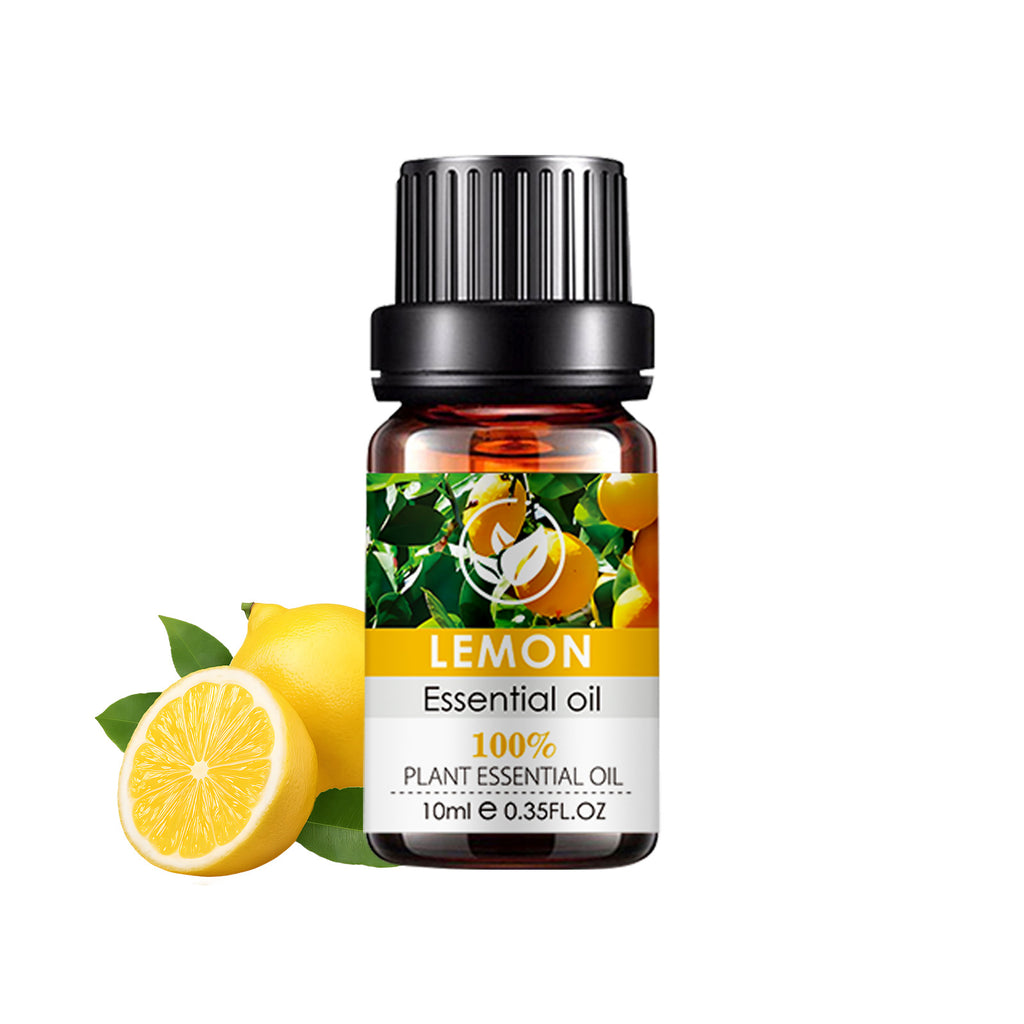 10ml Lemon Essential Oil for Body Massage and Skincare Hydrating Nourishing Aromatherapy teemdrop