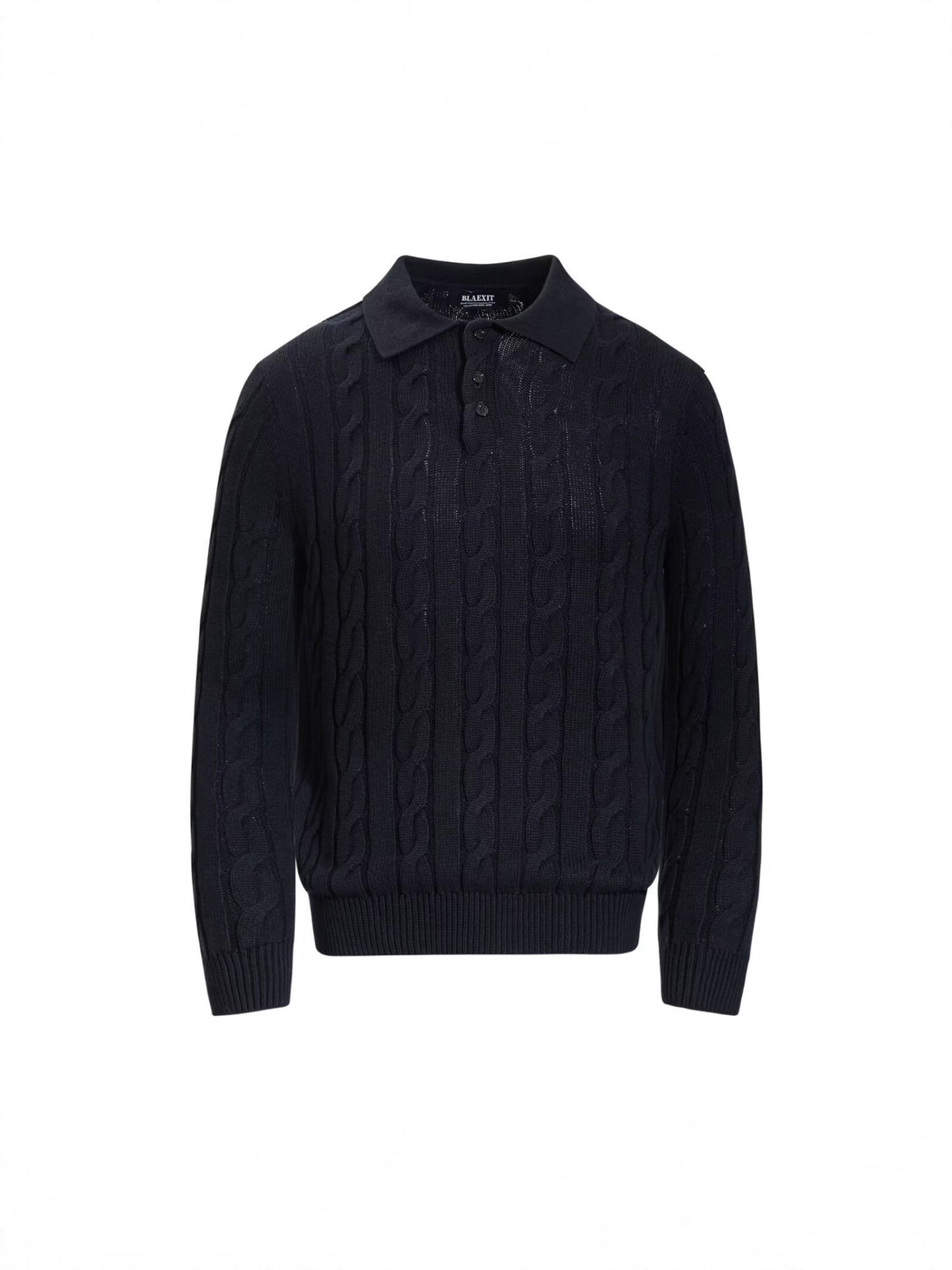 Retro casual knit shirt for men teemdrop