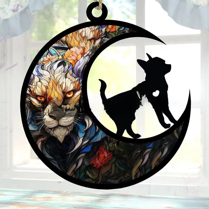 Dog Cat Window Hanging Ornament Personalized Gift