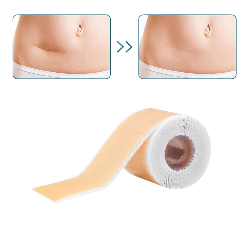 Invisible skin color burn scar care