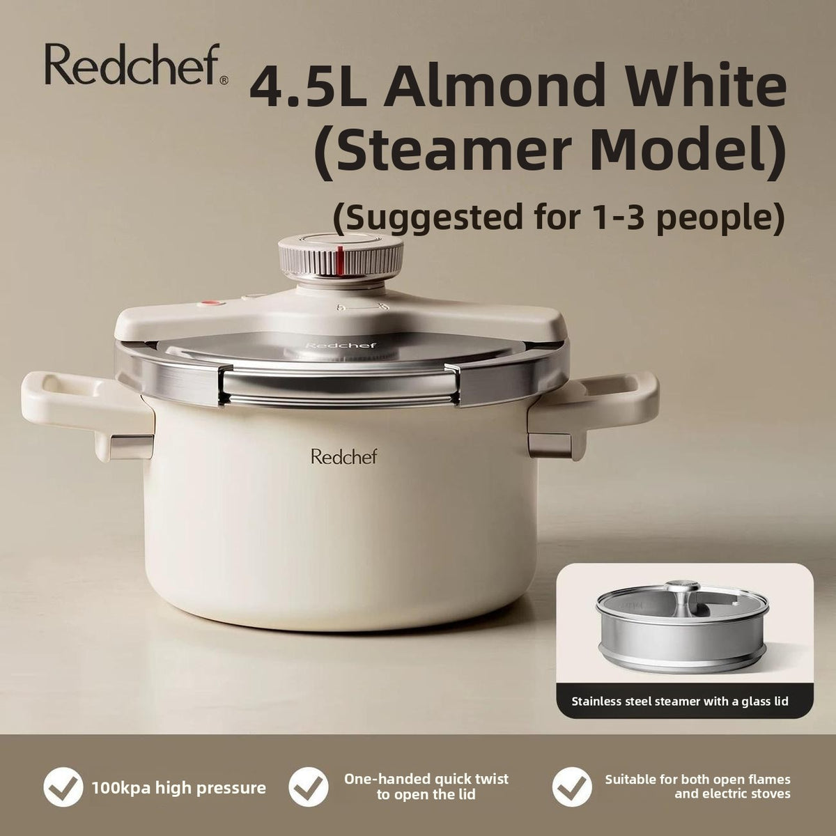 Small household pressure cooker teemdrop