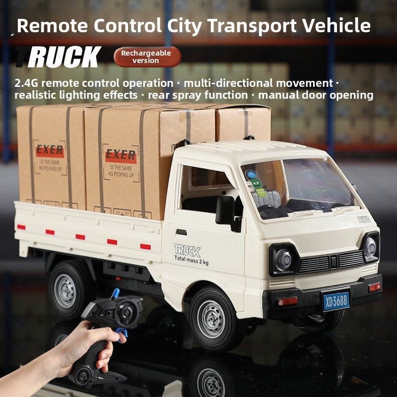 1:16 Remote Control Truck with Spray Sound and Light