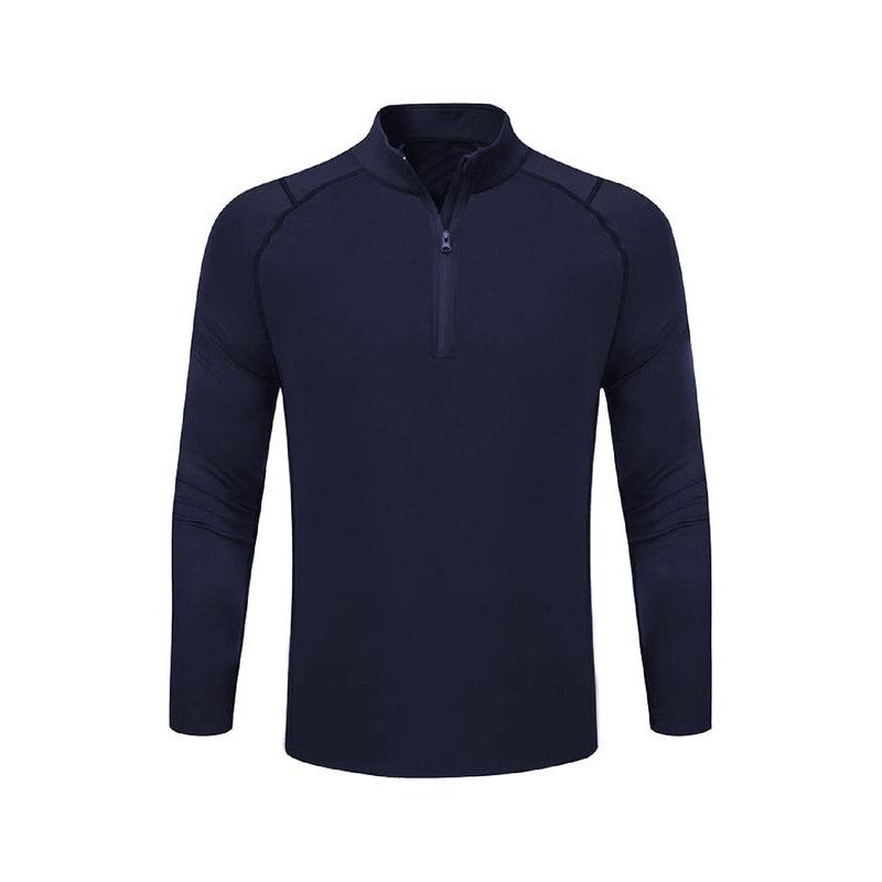 G 92207 Half zip quick dry tops half-zip quick-dry sports long sleeve teemdrop