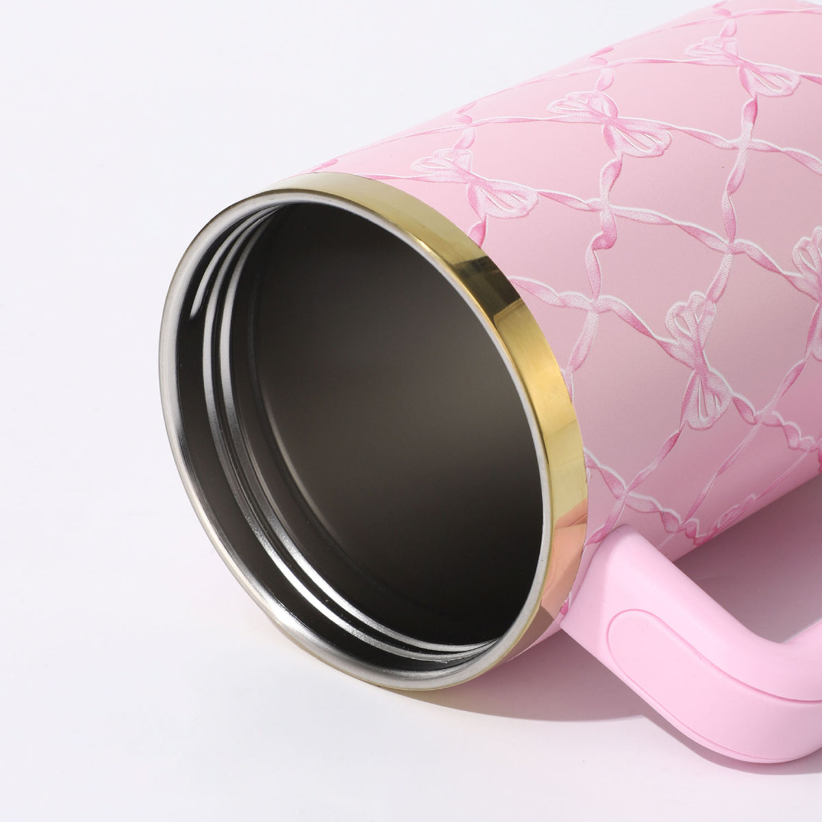 Floral Insulation Cup with Handle
