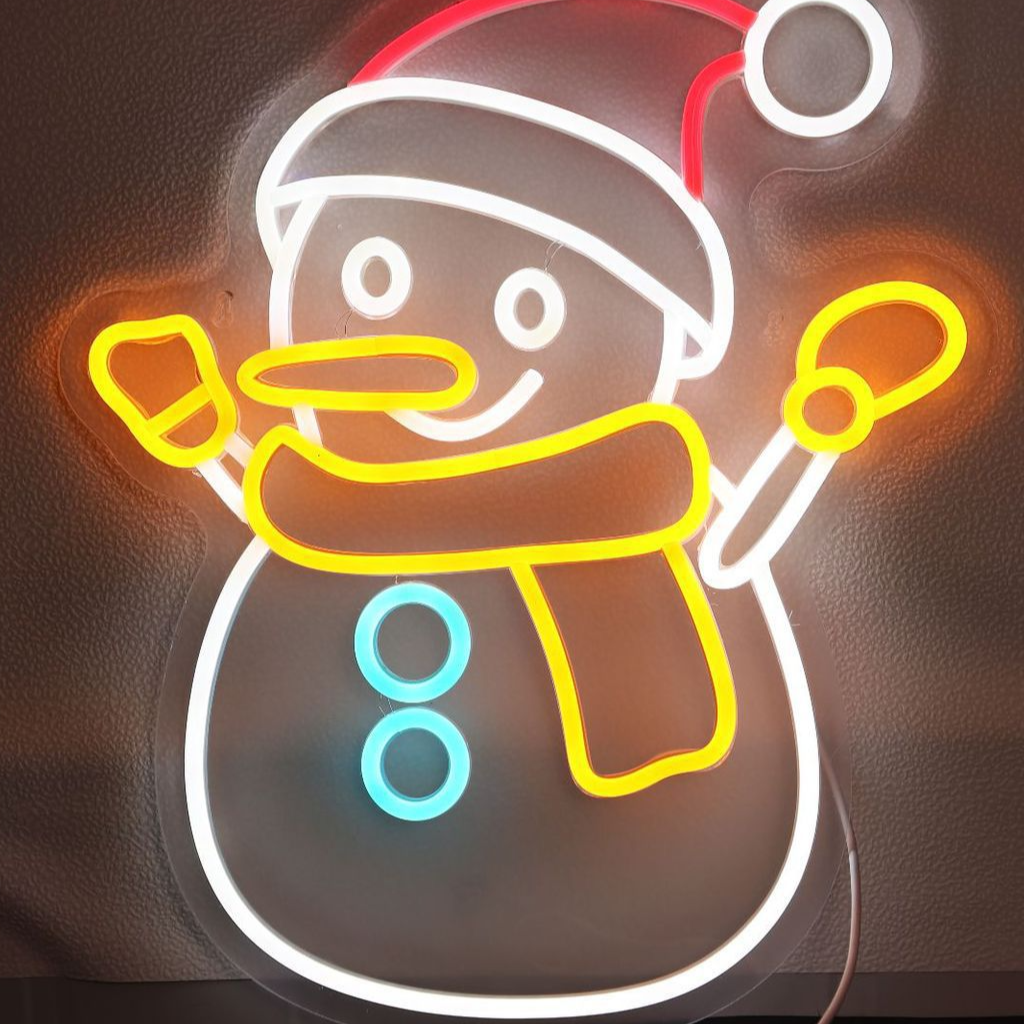 Dimmable LED Neon Light for Christmas Party Wall Decor USB Powered teemdrop