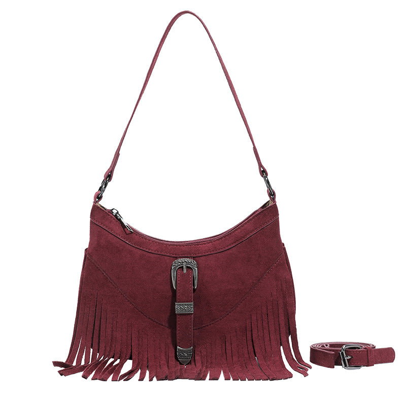 Bohemian tassel handbag