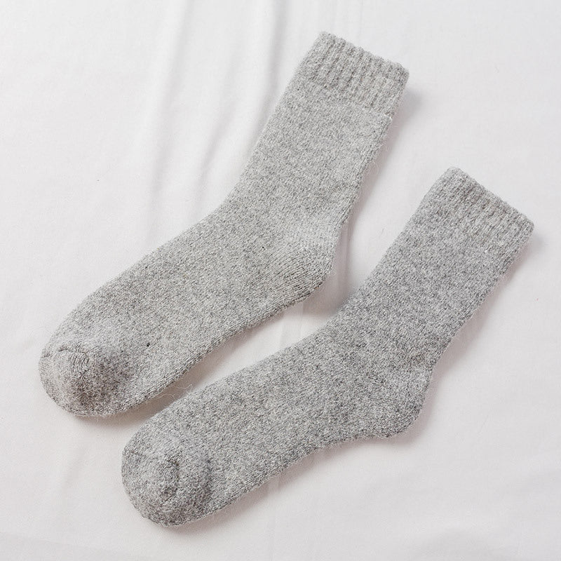 Men's and Women's Wool Blend Warmth-Keeping Winter Socks teemdrop