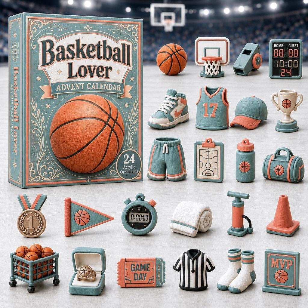 Sports Advent Calendar Blind Box Collection