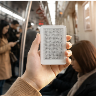 E-book reader relaxation