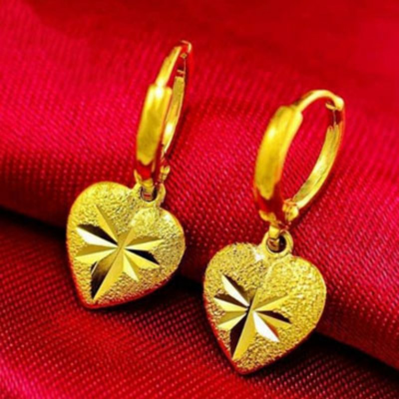 Women's Gold-Plated Alloy Earrings