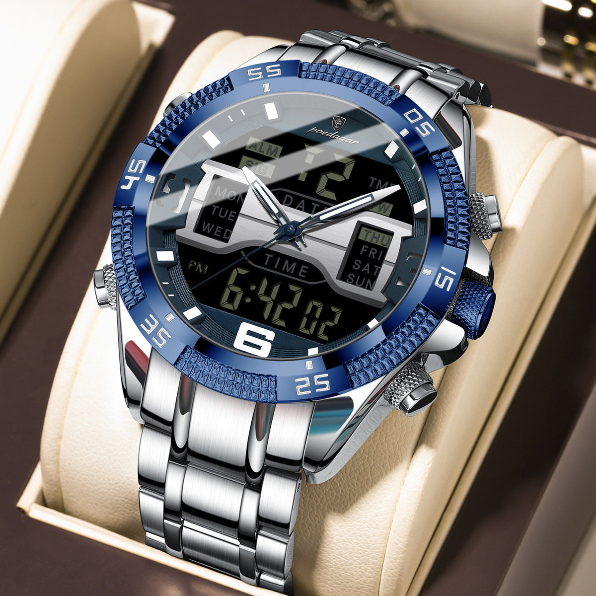 Men's Multifunction Electronic Watch