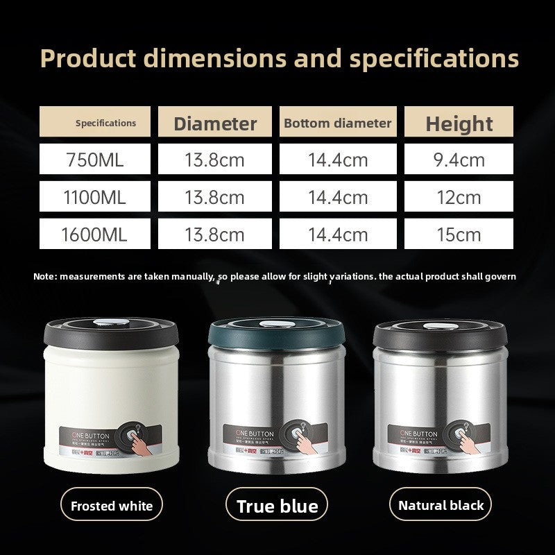 Storage Jar Press Vacuum Preservation Jar