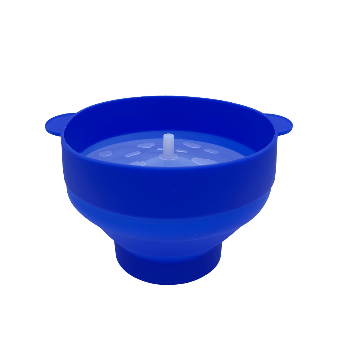 Foldable Silicone Popcorn Bucket with Handle Microwave Oven Safe Homemade Popcorn Maker teemdrop