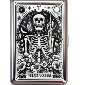 Vintage Style Zinc Alloy Multi-Functional Card and Cash Holder Box teemdrop