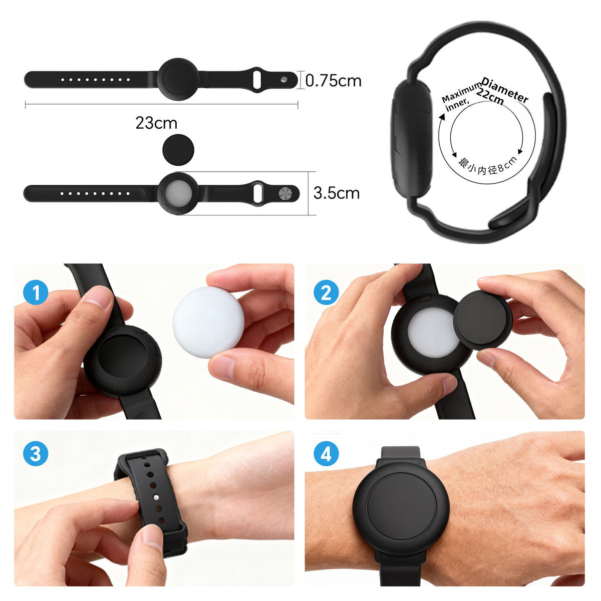 Waterproof Smart Positioning Children's Bracelet