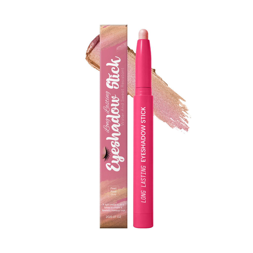 Long-Lasting Silky Smooth Pearl and Matte Eyeshadow Stick 2g For Daily Makeup