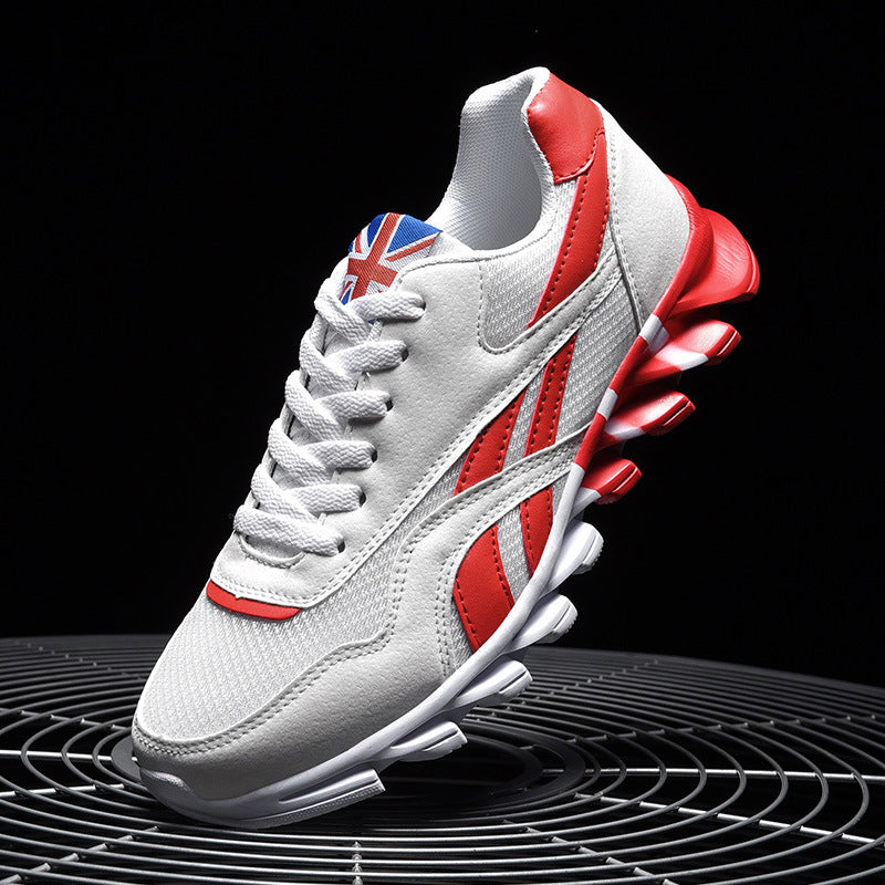 Men's Breathable Blade Sole Sneakers