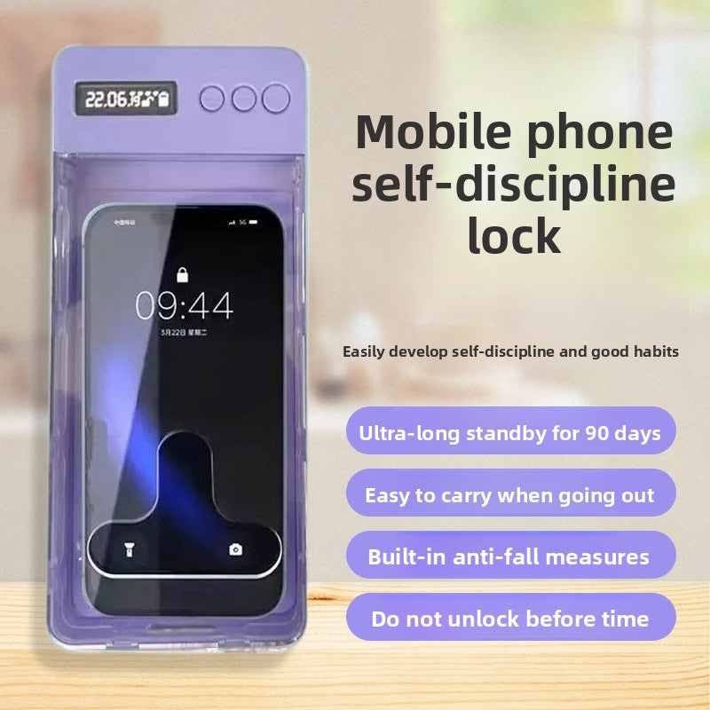 Transparent Timer Phone Lock Box for Self-Discipline