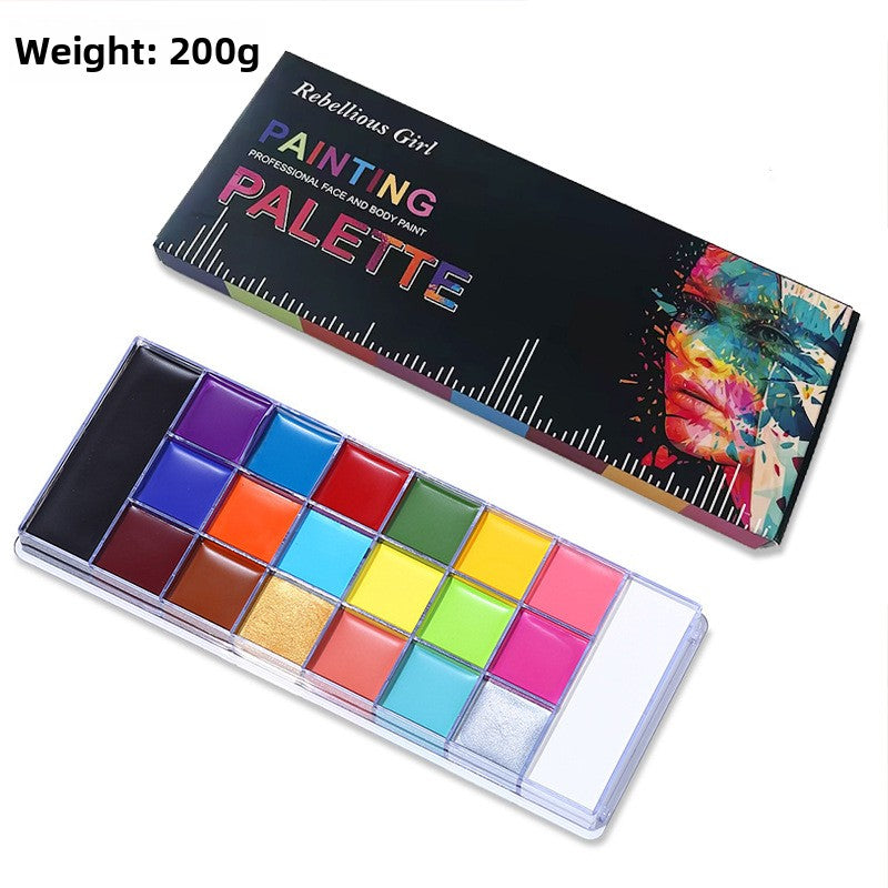 Water Soluble Face and Body Paint Kit for Halloween Cosplay Makeup