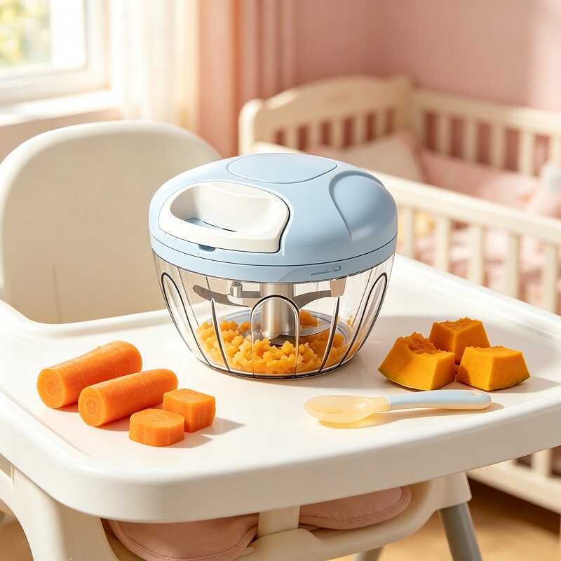 Small three-blade garlic extractor