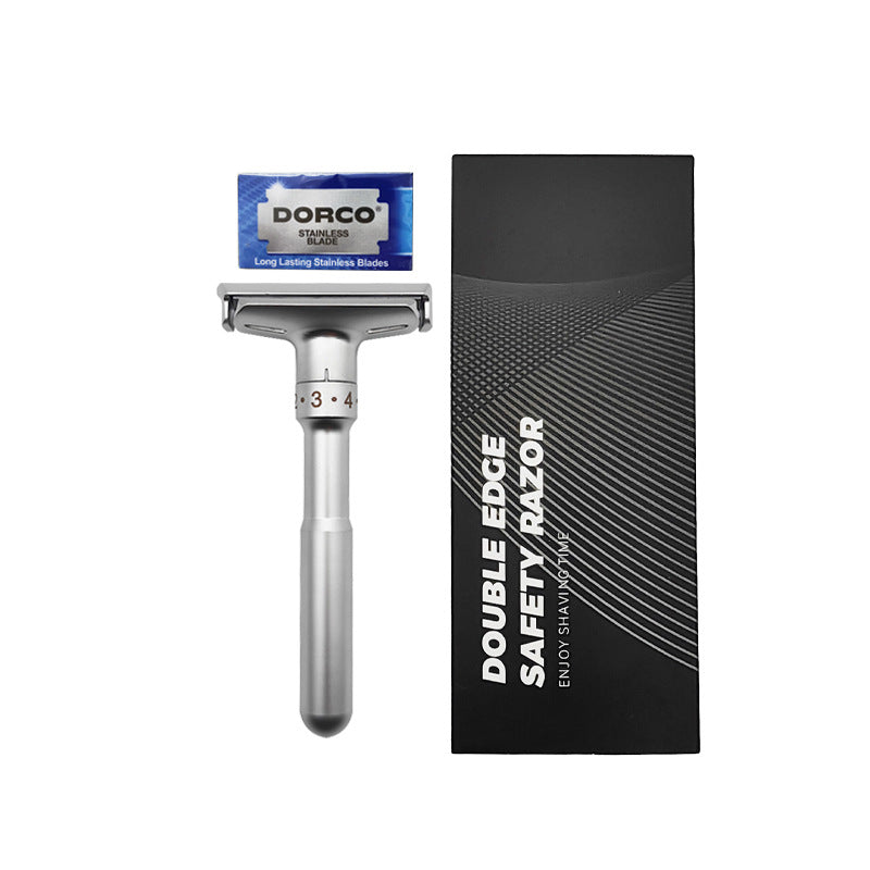 Manual Double-Edged Shaving Razor