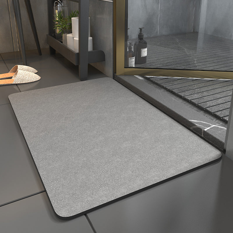 Quick-Dry Plush Bath Mat Floor Mat