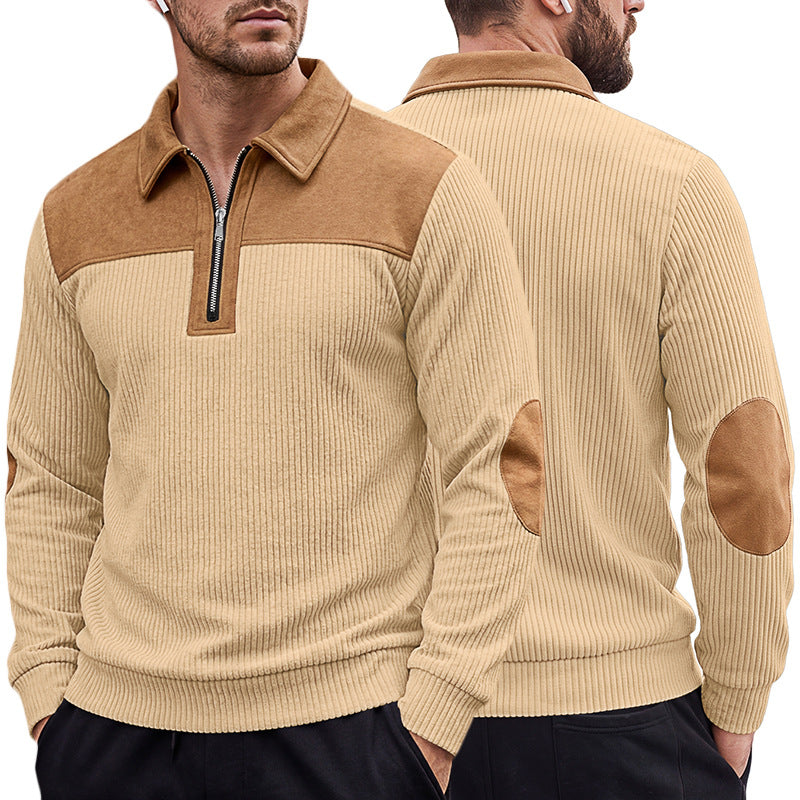 autumn and winter zip-up sweatshirt teemdrop