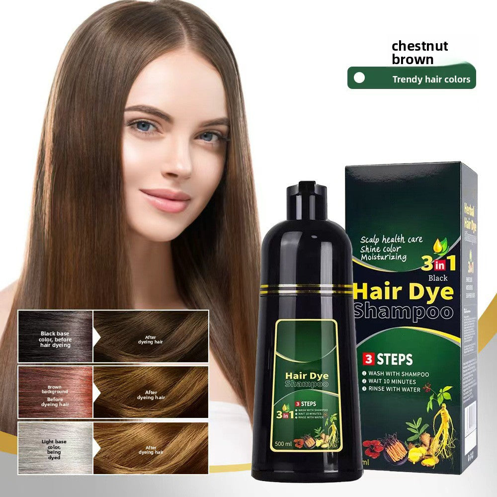 Plant Bubble Hair Dye