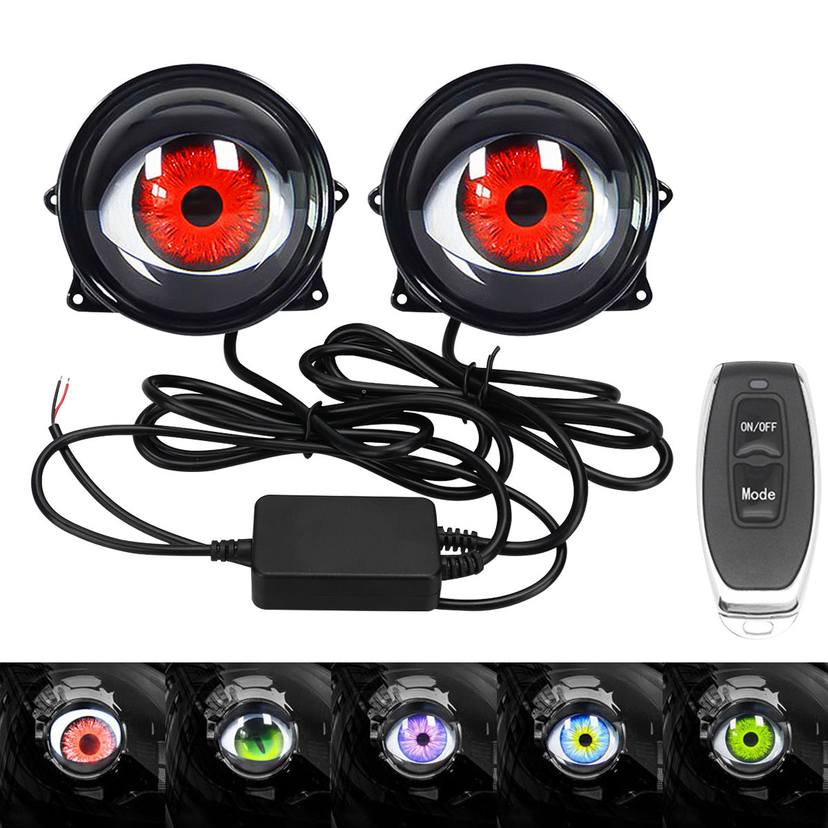 Car Demon Eye Light