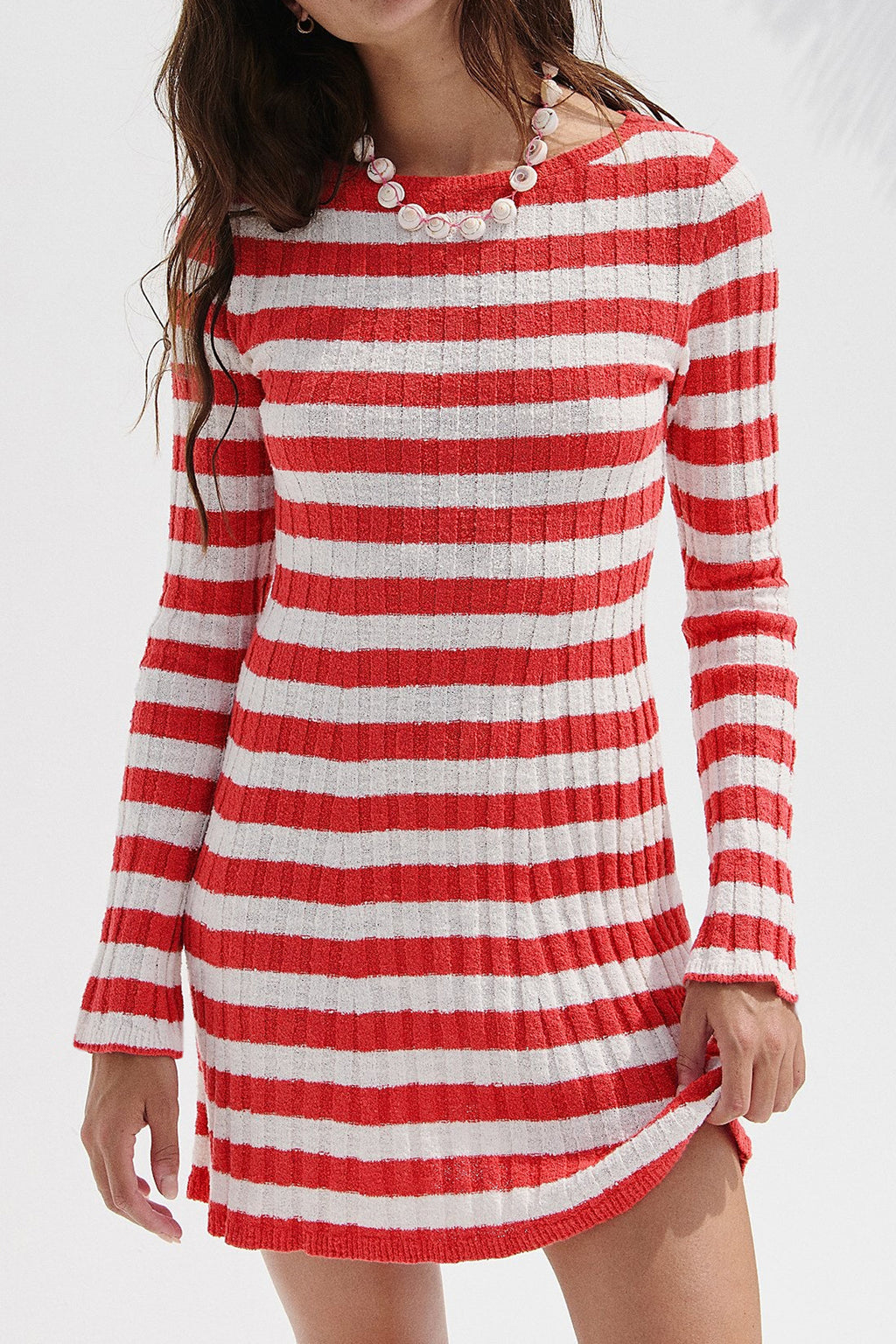 Women's Striped Knitwear Dress