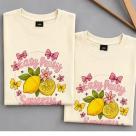 Cartoon-print top teemdrop