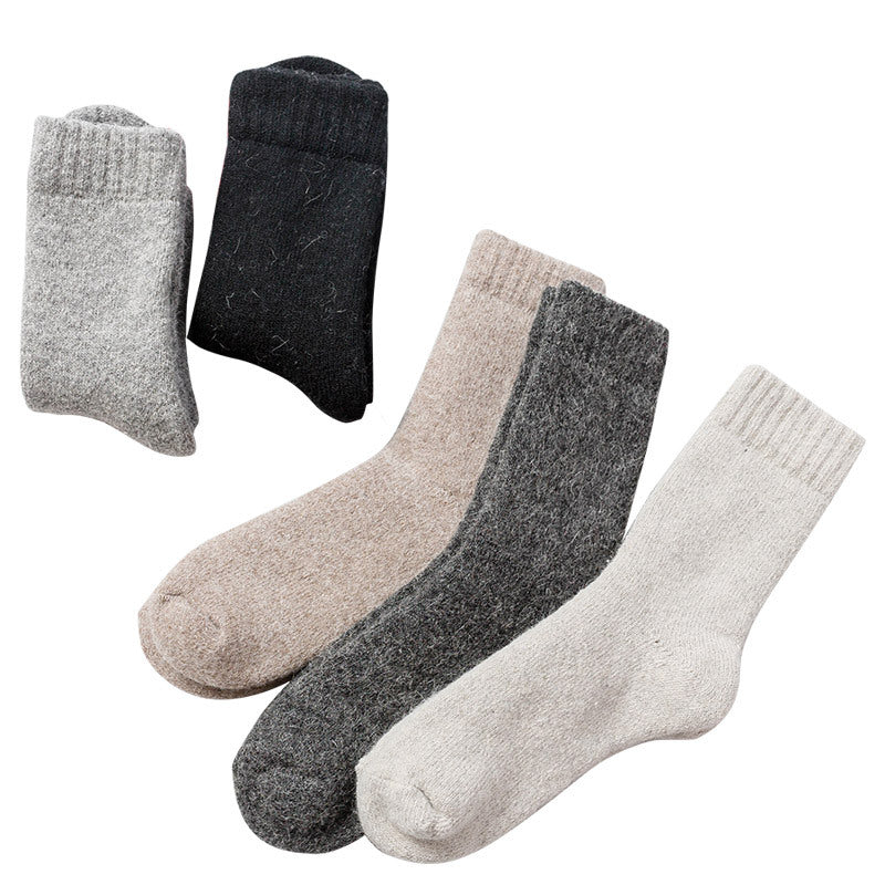 Men's and Women's Wool Blend Warmth-Keeping Winter Socks teemdrop