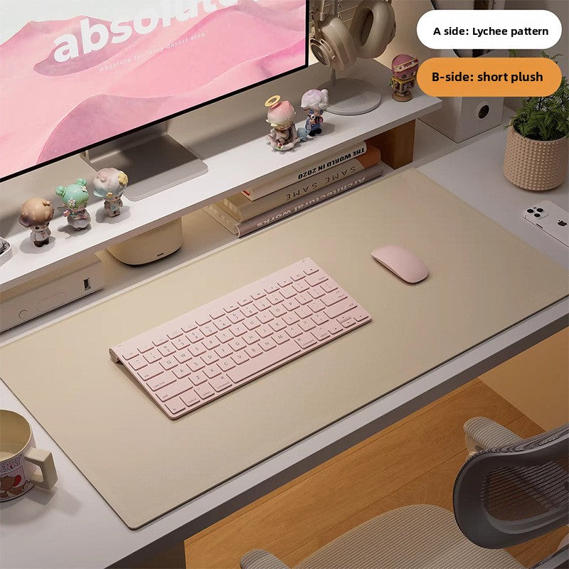 Waterproof Double-Sided PU Leather Desk Mat