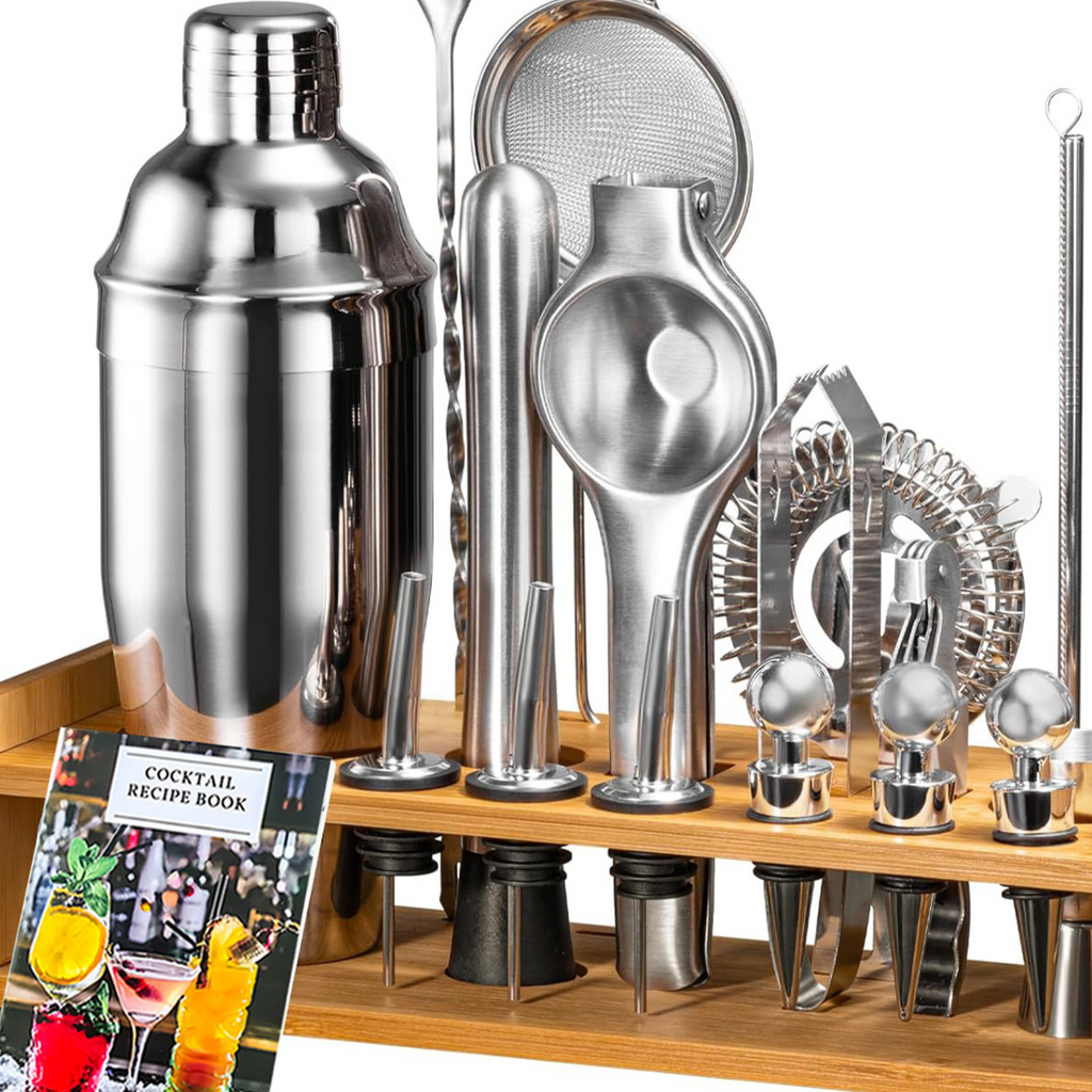 Shaker set with stand