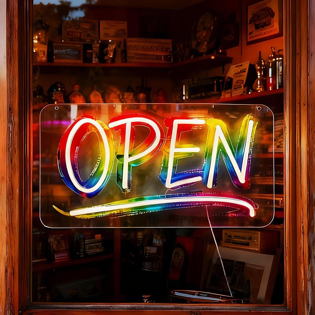 Dimmable LED Neon Sign Light teemdrop