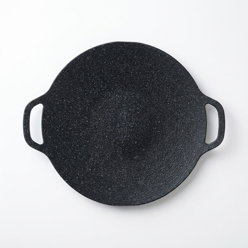 Outdoor camping cooking pan teemdrop