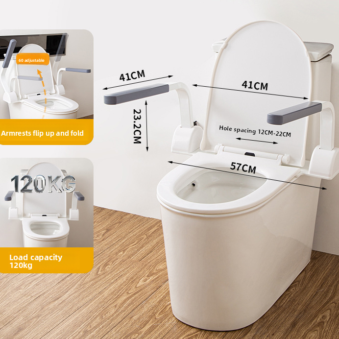 Bathroom Toilet Safety Handrails