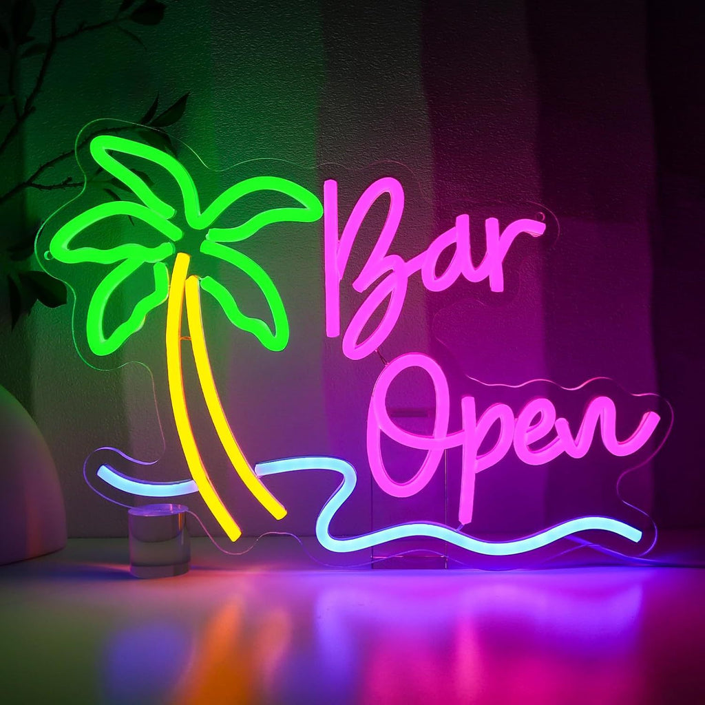 Dimmable LED Neon Sign Light teemdrop