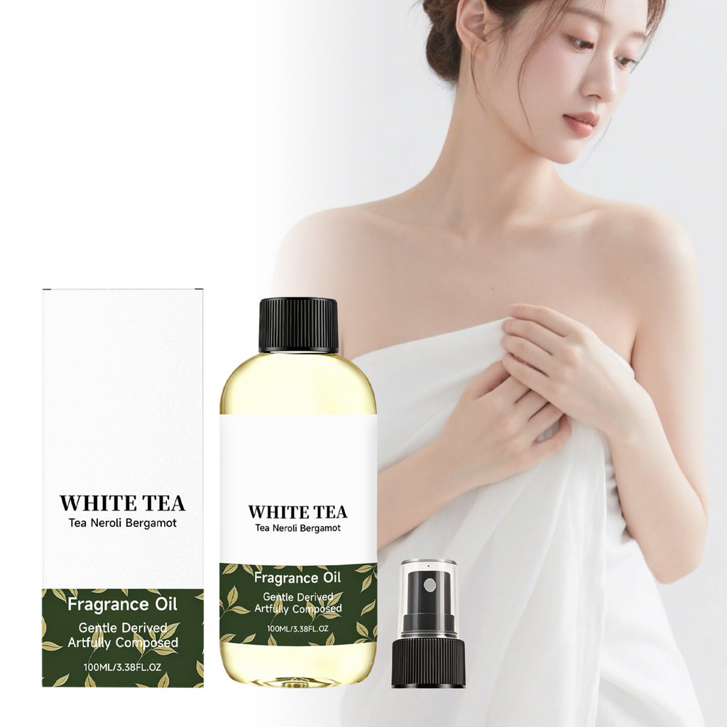 White Tea Aromatherapy Body Oil teemdrop