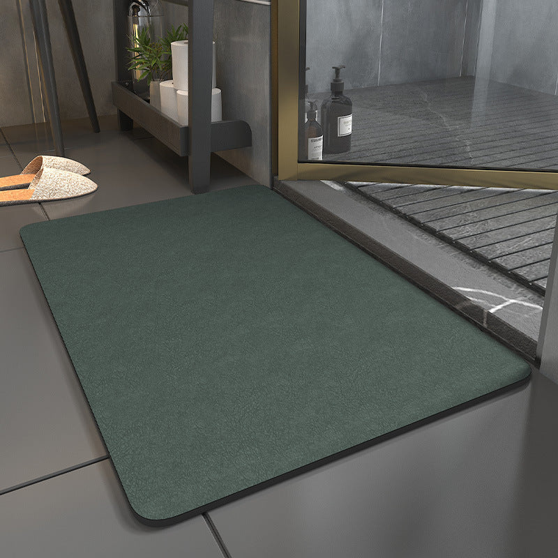 Quick-Dry Plush Bath Mat Floor Mat