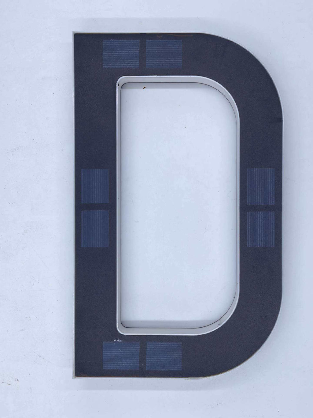 Solar-powered door sign teemdrop