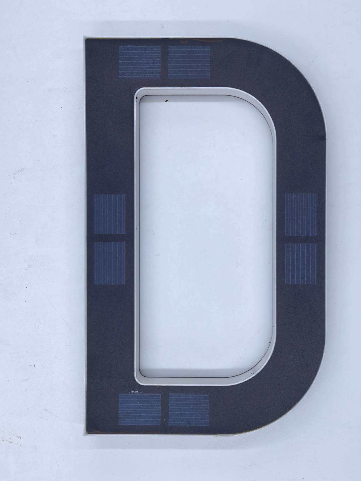 Solar-powered door sign teemdrop