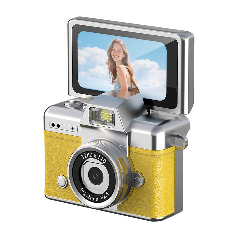 Retro Flip Screen Mini Digital Camera