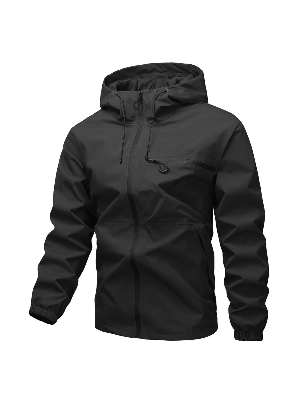 Hooded loose-fitting jacket teemdrop