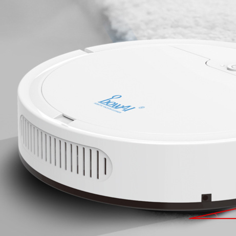 Household vacuum cleaner robot teemdrop