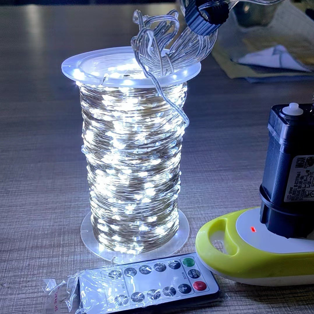 Christmas tree light string